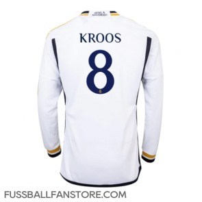 Real Madrid Toni Kroos #8 Replik Heimtrikot 2023-24 Langarm